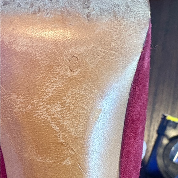 Casadei Red Suade tall Boot - Picture 8 of 8